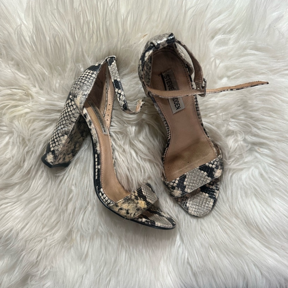 Steve Madden Women's Snakeskin Heels